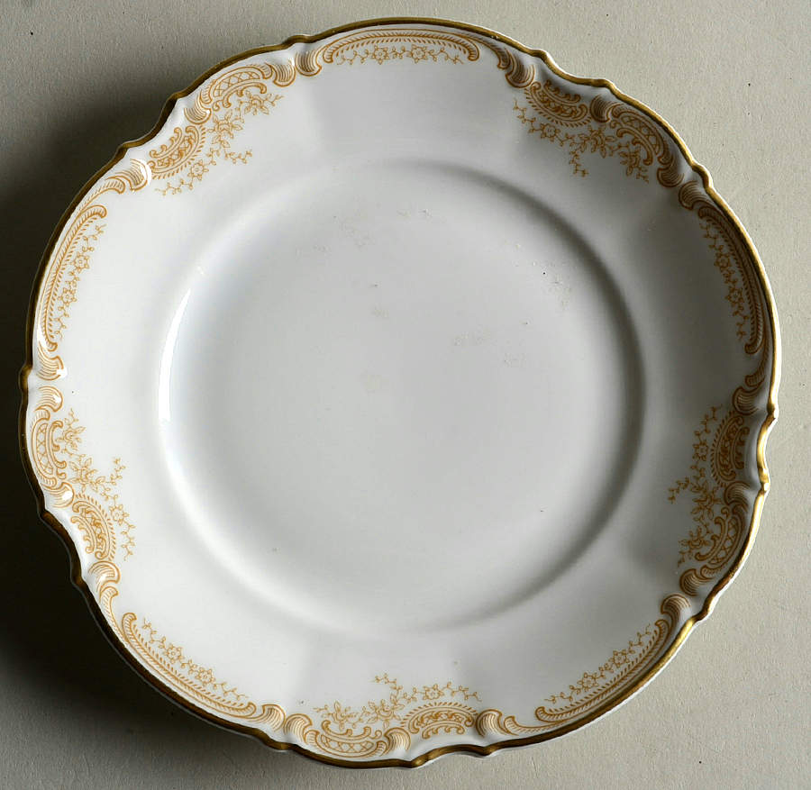 Sienna (White Background) Bread & Butter Plate by Hutschenreuther-1