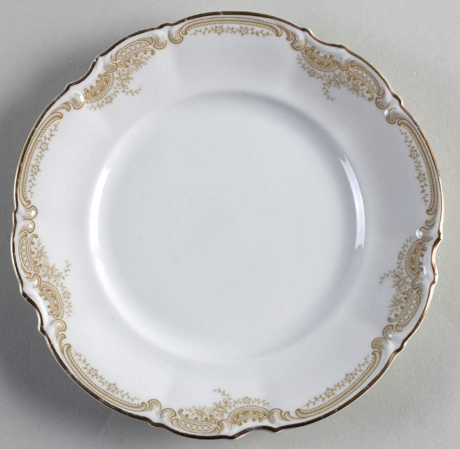 Sienna (White Background) Salad Plate by Hutschenreuther-1