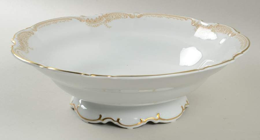 Sienna (White Background) 10" Round Vegetable Bowl by Hutschenreuther-1