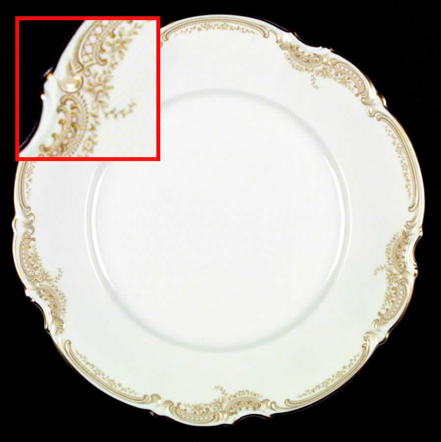 Sienna (White Background) Dinner Plate by Hutschenreuther-1