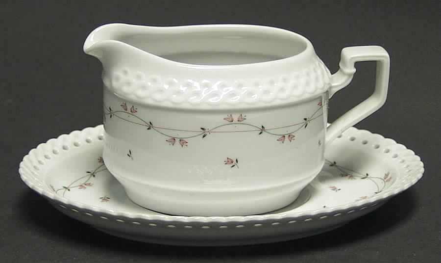 Simone Gravy Boat & Underplate by Hutschenreuther-1