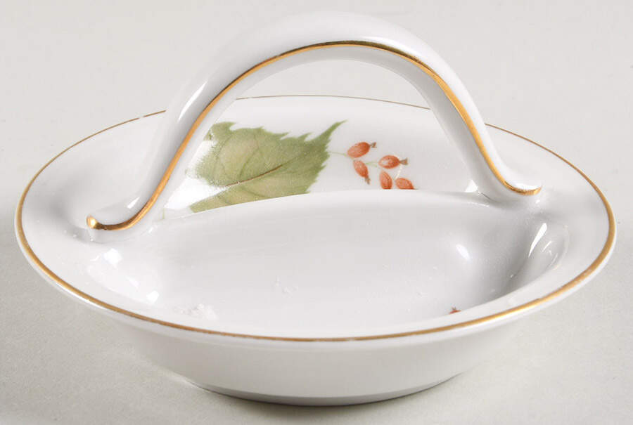 The Silver Poplar Double Salt Dip by Hutschenreuther-1