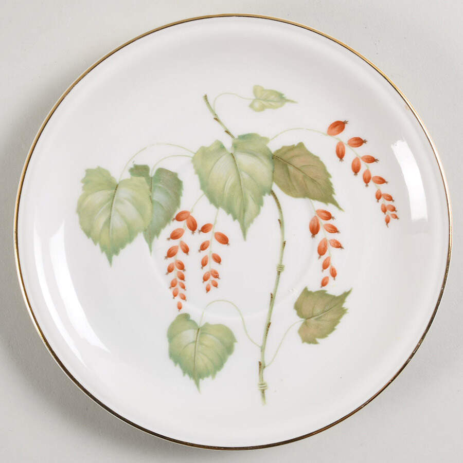 The Silver Poplar Saucer for Cream Soup Bowl by Hutschenreuther-1