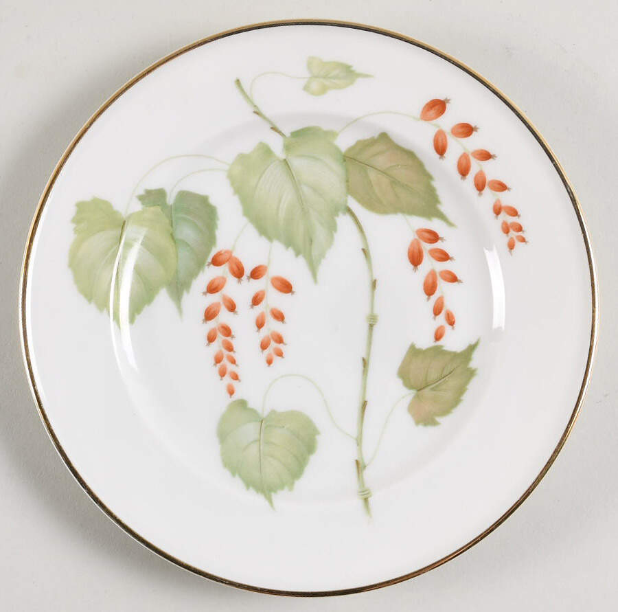 The Silver Poplar Bread & Butter Plate by Hutschenreuther-1