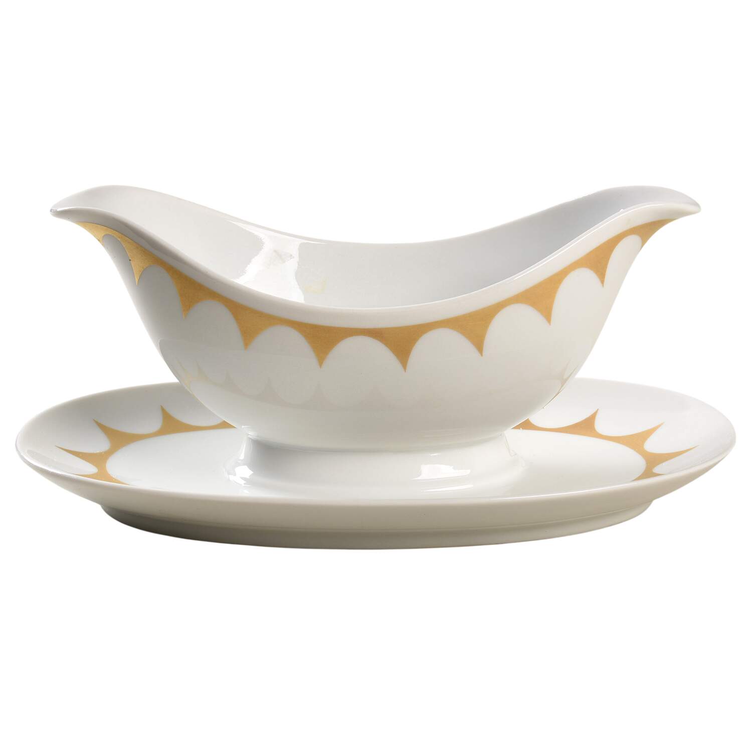 Sovereign Gravy Boat with Attached Underplate by Hutschenreuther-1