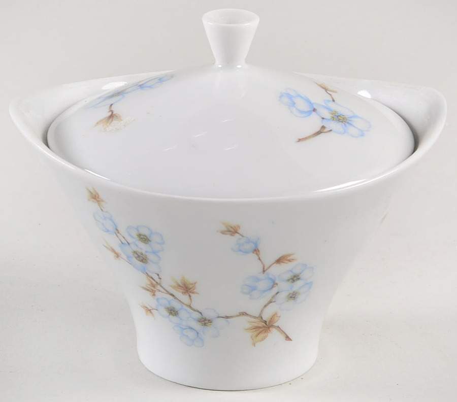 Springtime Sugar Bowl & Lid by Hutschenreuther-1