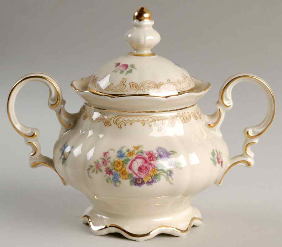 The Stafford Sugar Bowl & Lid by Hutschenreuther-1