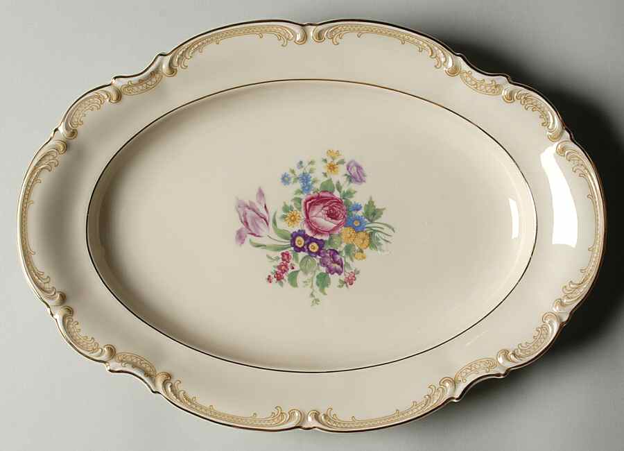 The Stafford 12" Oval Serving Platter by Hutschenreuther-1