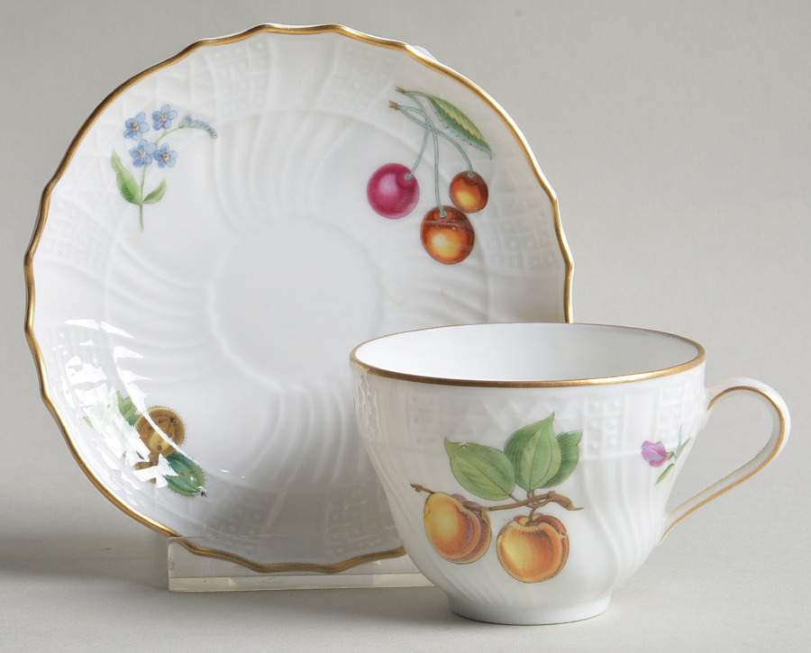 Summer Garden Flat Demitasse Cup & Saucer Set by Hutschenreuther-1