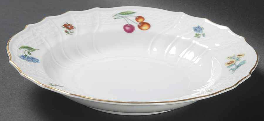 Summer Garden Rim Soup Bowl by Hutschenreuther-1
