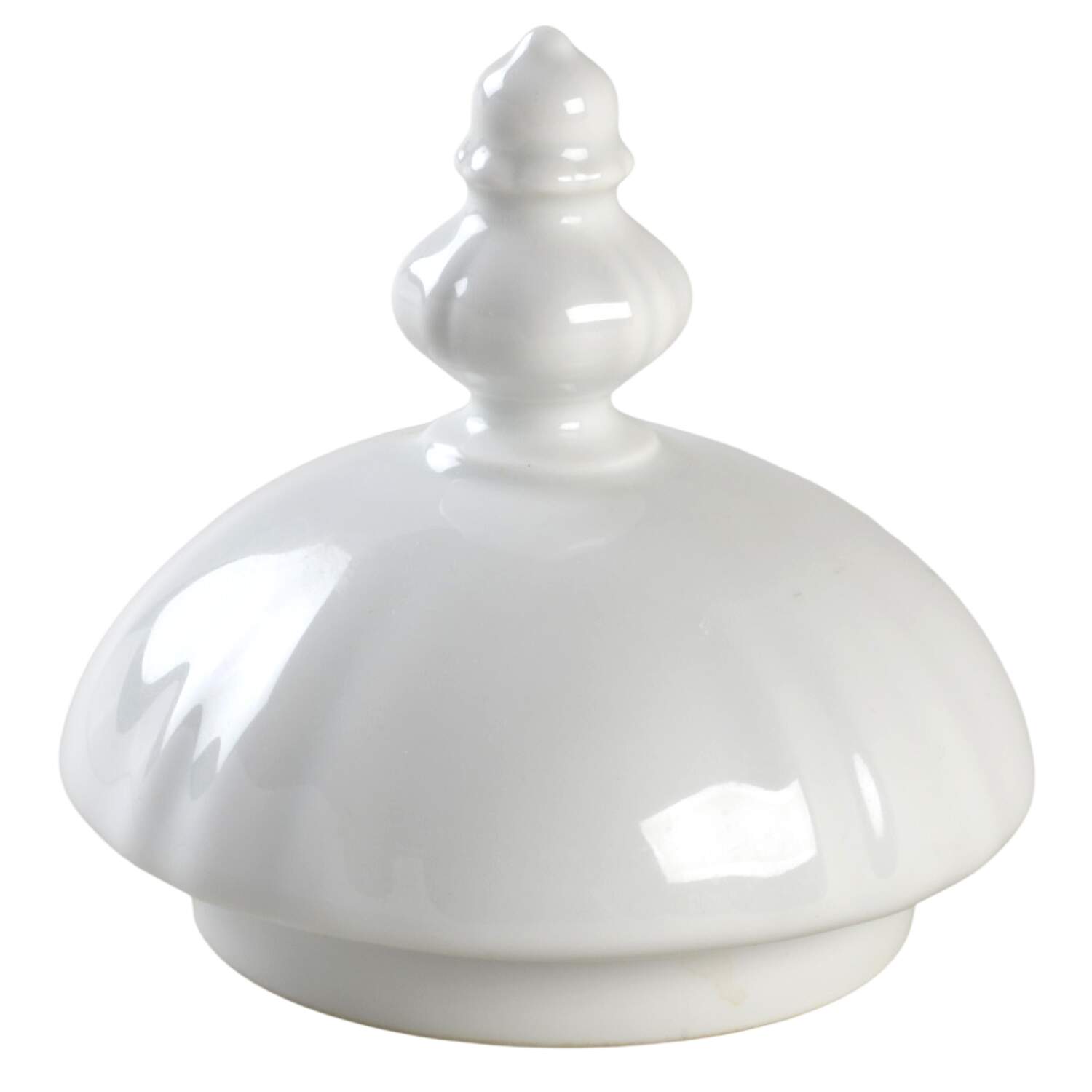 Sylvia (All White, No Trim) Lid for Coffee Pot by Hutschenreuther-1