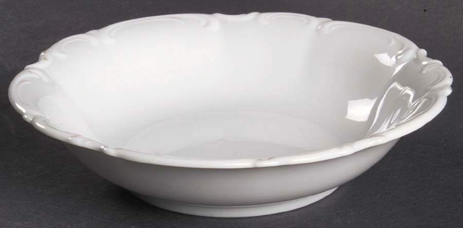 Sylvia (All White, No Trim) Fruit/Dessert (Sauce) Bowl by Hutschenreuther-1