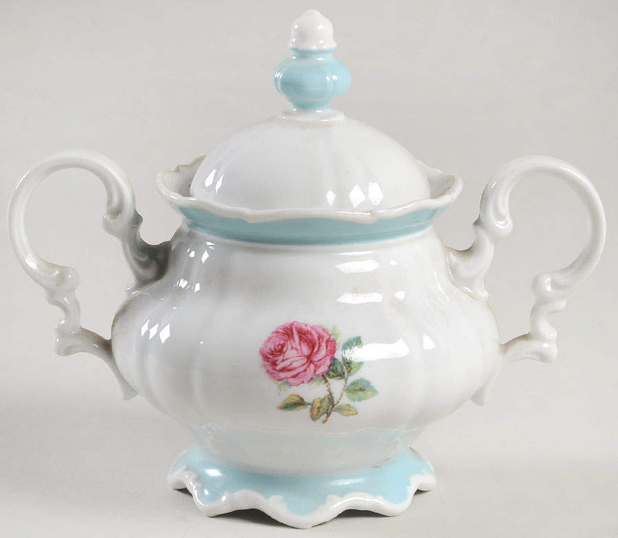 Tivoli Sugar Bowl & Lid by Hutschenreuther-1