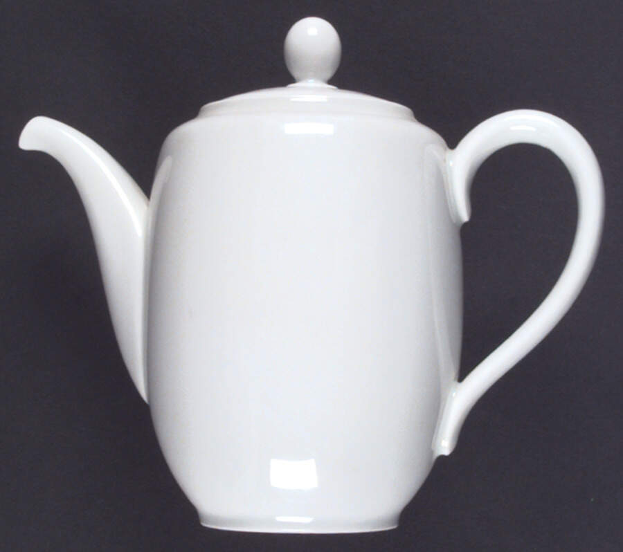 Turvel White Coffee Pot & Lid by Hutschenreuther-1