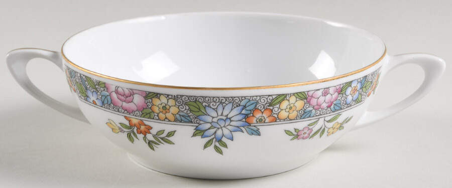 Vernon Flat Cream Soup Bowl by Hutschenreuther-1