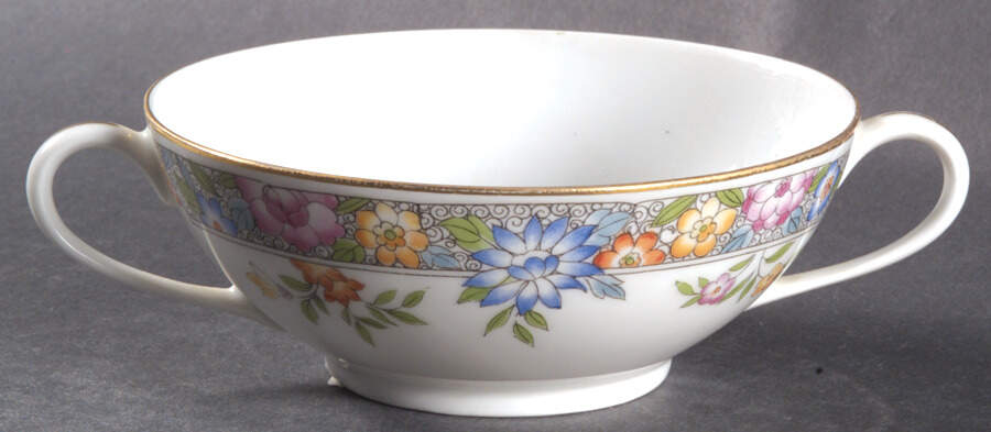 Vernon Flat Cream Soup Bowl by Hutschenreuther-1