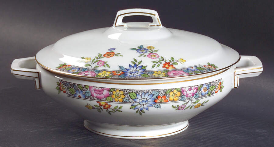 Vernon Round Covered Vegetable by Hutschenreuther-1