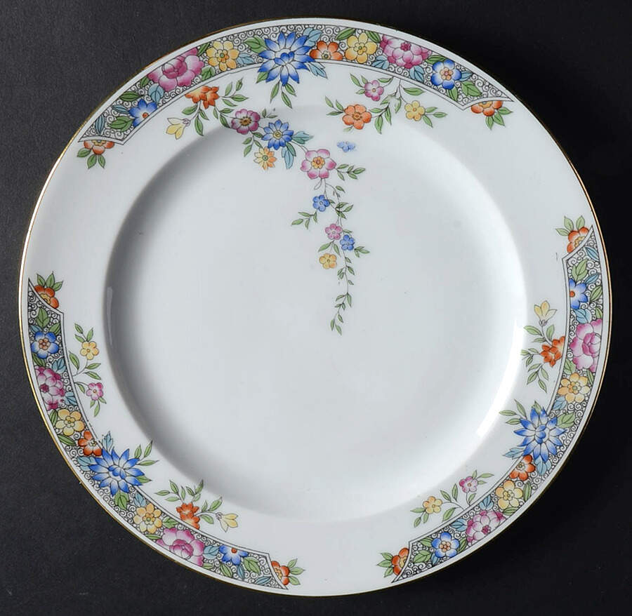 Vernon Luncheon Plate by Hutschenreuther-1