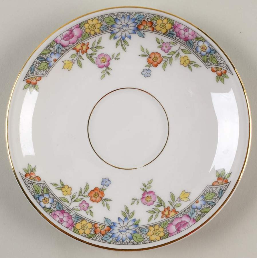 Vernon Saucer for Flat Cup by Hutschenreuther-1