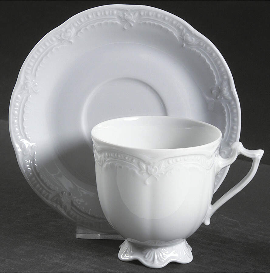 Viktoria Footed Cup & Saucer Set by Hutschenreuther-1