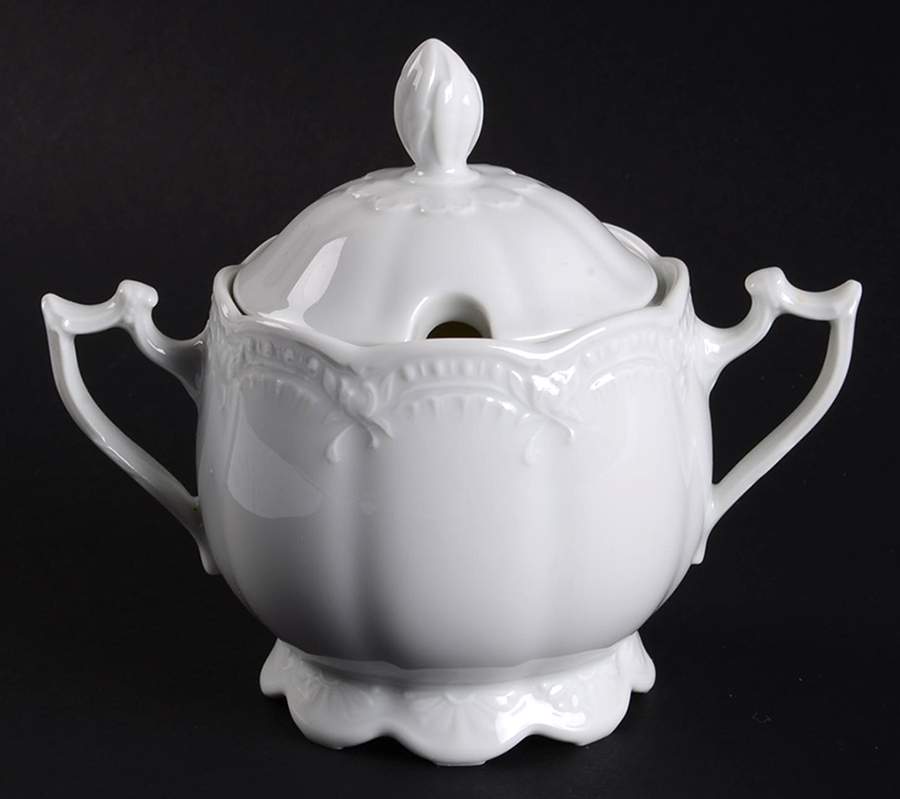 Viktoria Sugar Bowl & Lid by Hutschenreuther-1
