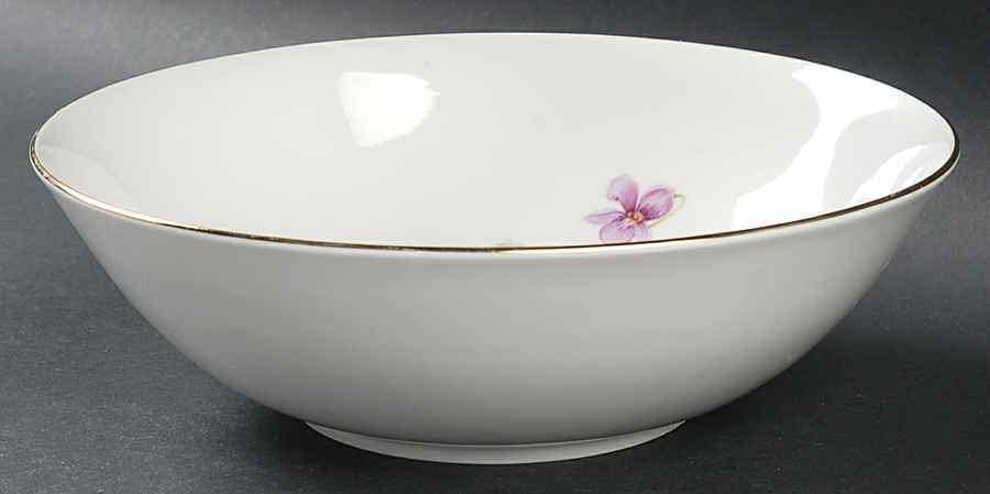 Violet (Rim Shape) 9" Round Vegetable Bowl by Hutschenreuther-1