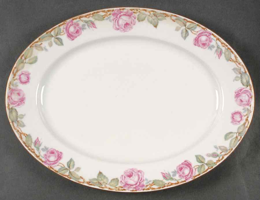 The Wakefield 12" Oval Serving Platter by Hutschenreuther-1