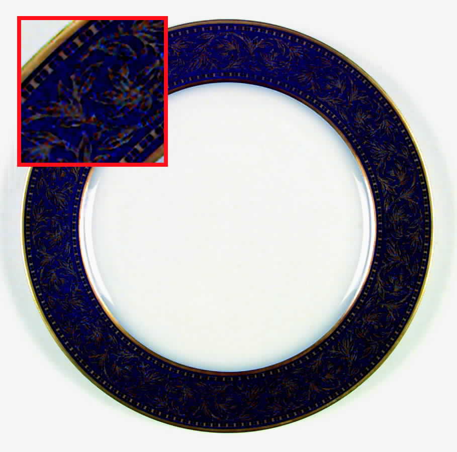 Warwick Cobalt Dinner Plate by Hutschenreuther-1