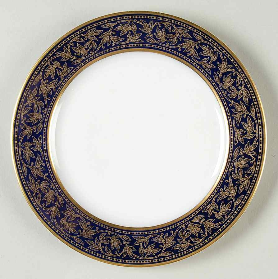 Warwick Cobalt Salad Plate by Hutschenreuther-1