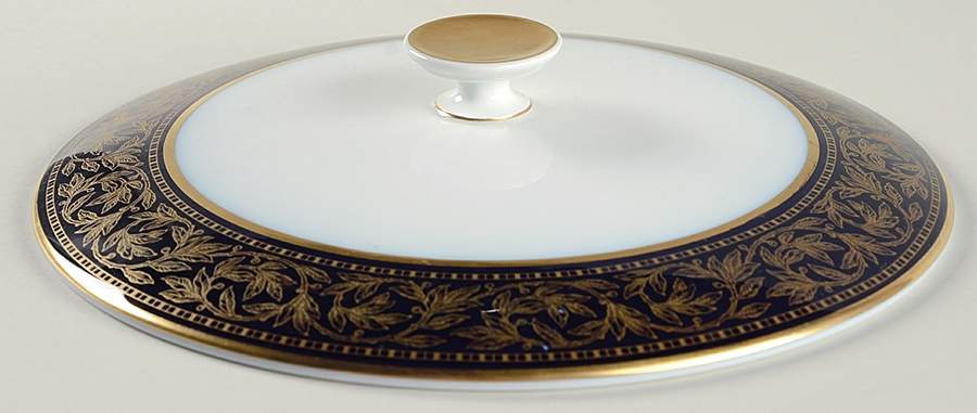 Warwick Cobalt Lid for Round Vegetable by Hutschenreuther-1