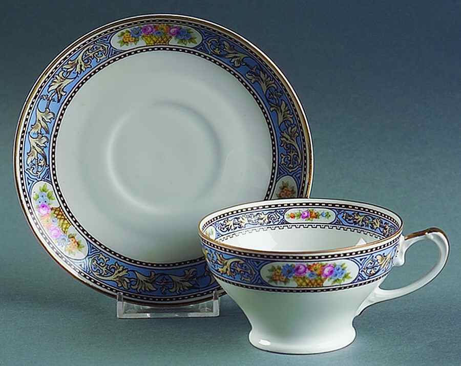 Westchester Footed Cup & Saucer Set by Hutschenreuther-1