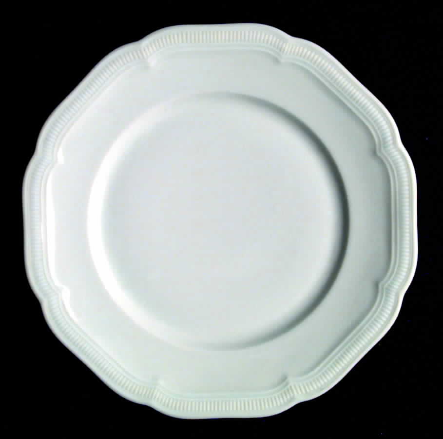 Weimar White Dinner Plate by Hutschenreuther-1