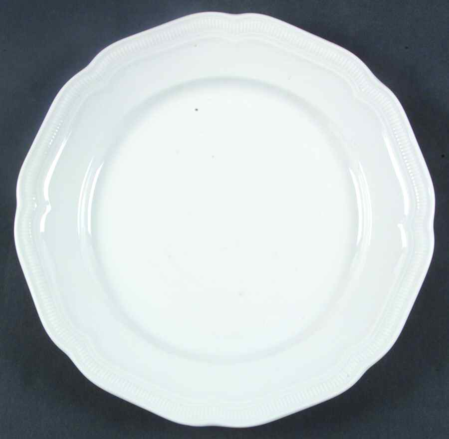 Weimar White Large Dinner Plate by Hutschenreuther-1