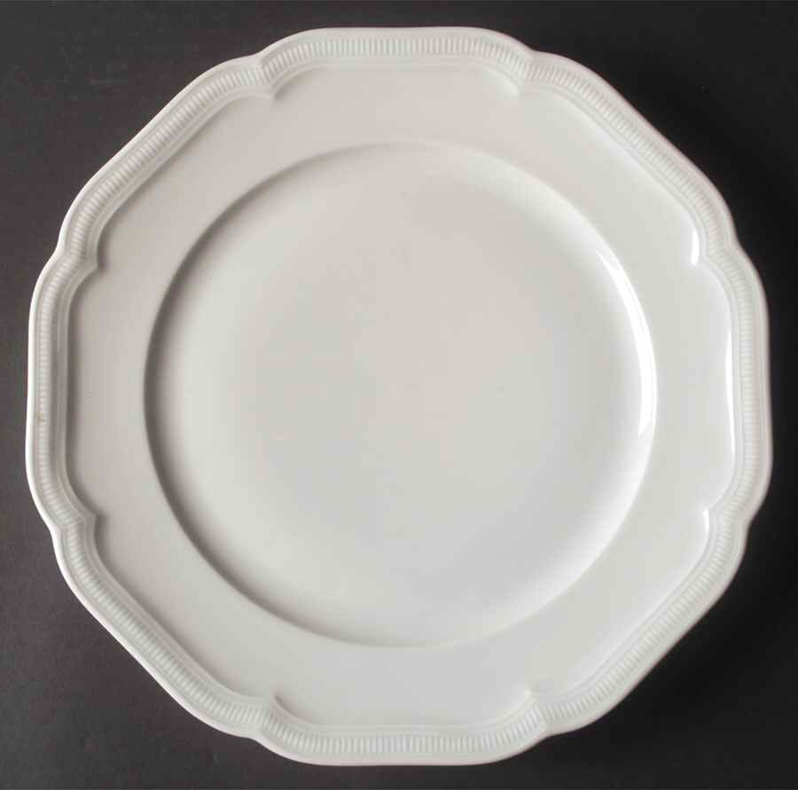 Weimar White 12" Chop Plate (Round Platter) by Hutschenreuther-1
