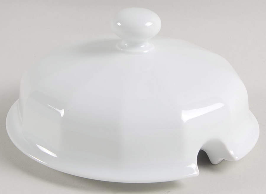 White Diamant Lid for Tureen by Hutschenreuther-1