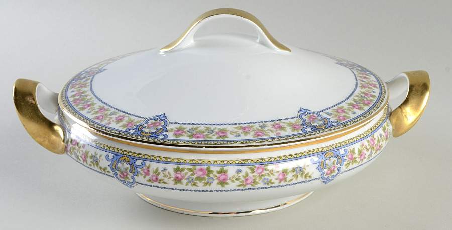 Yale Round Covered Vegetable by Hutschenreuther-1