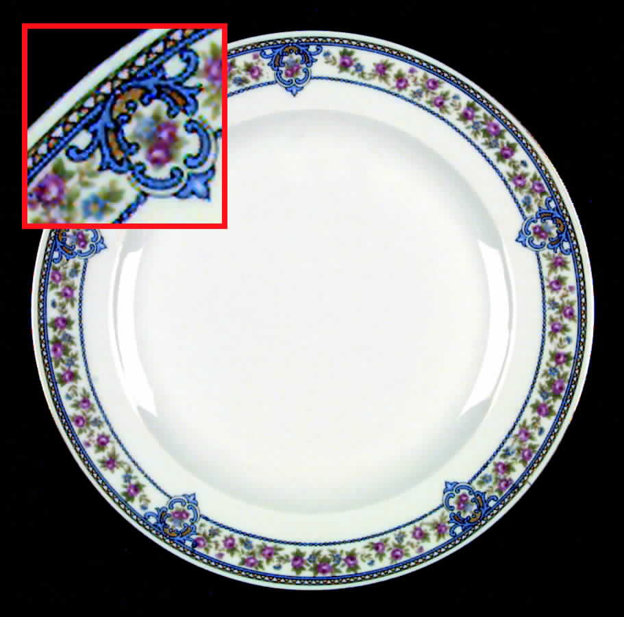 Yale Dinner Plate by Hutschenreuther-1