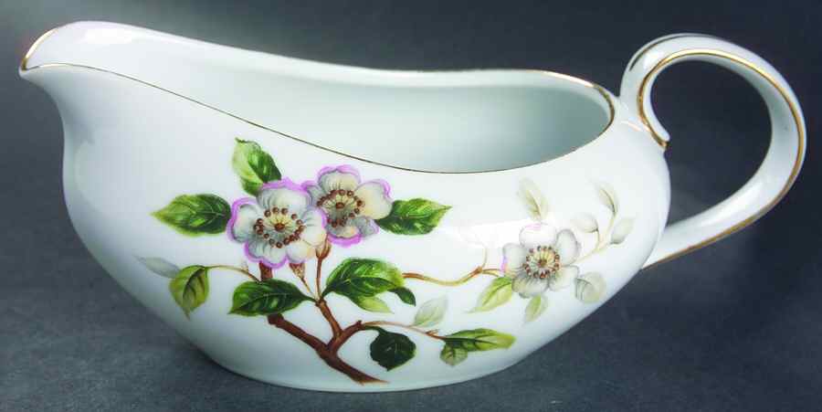 Dogwood Gravy Boat by Harvan-1