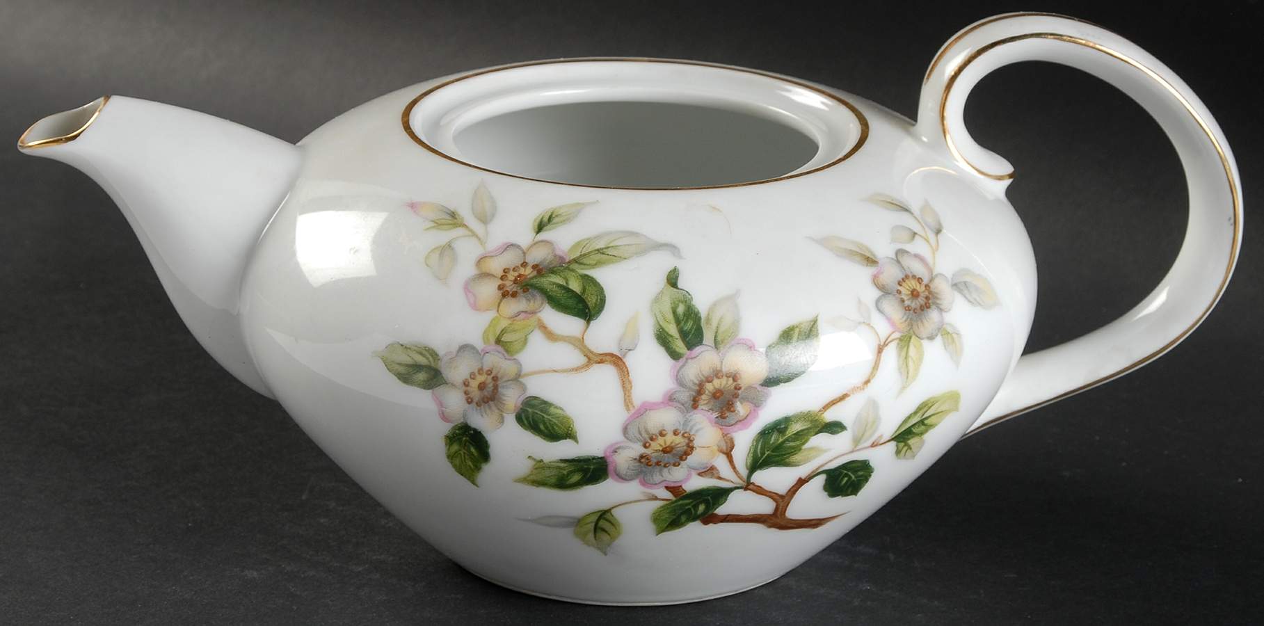 Dogwood Teapot No Lid by Harvan-1