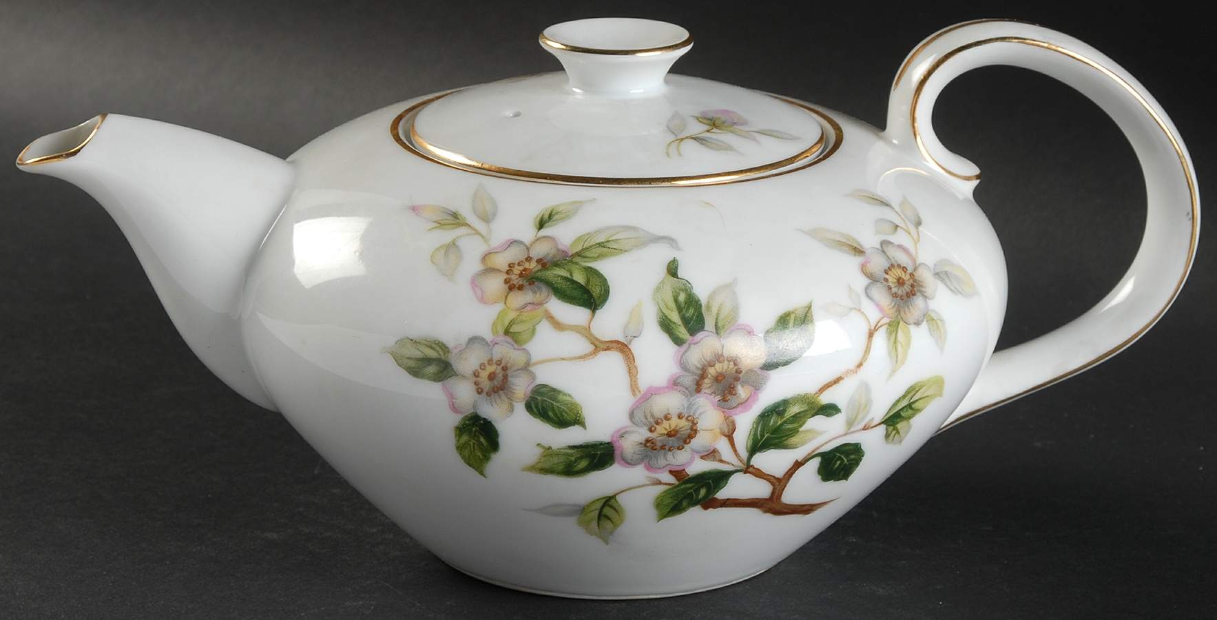 Dogwood Teapot & Lid by Harvan-1