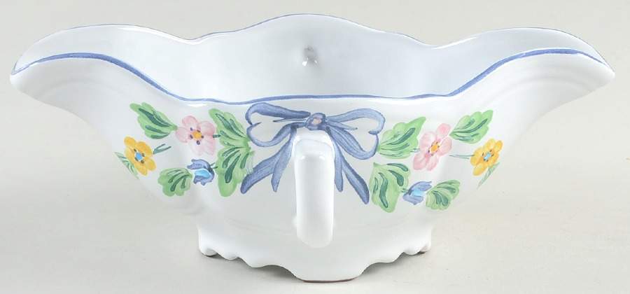 Bow Gravy Boat by Herend Village-1