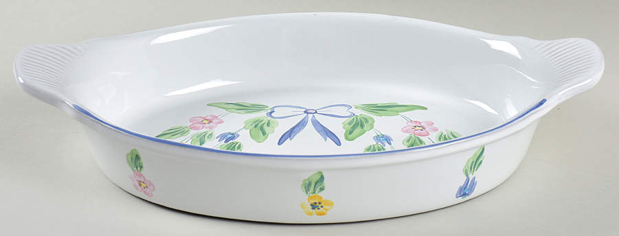 Bow 13" Augratin by Herend Village-1