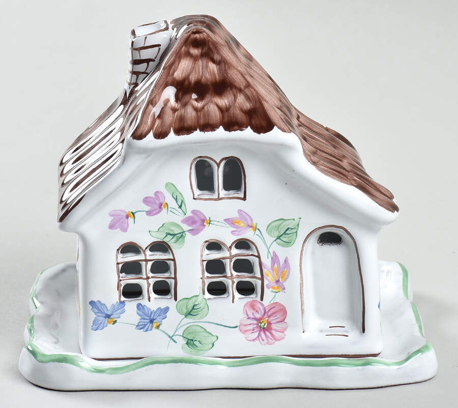 Bow 2-Piece Pierced Lighting by Herend Village-1