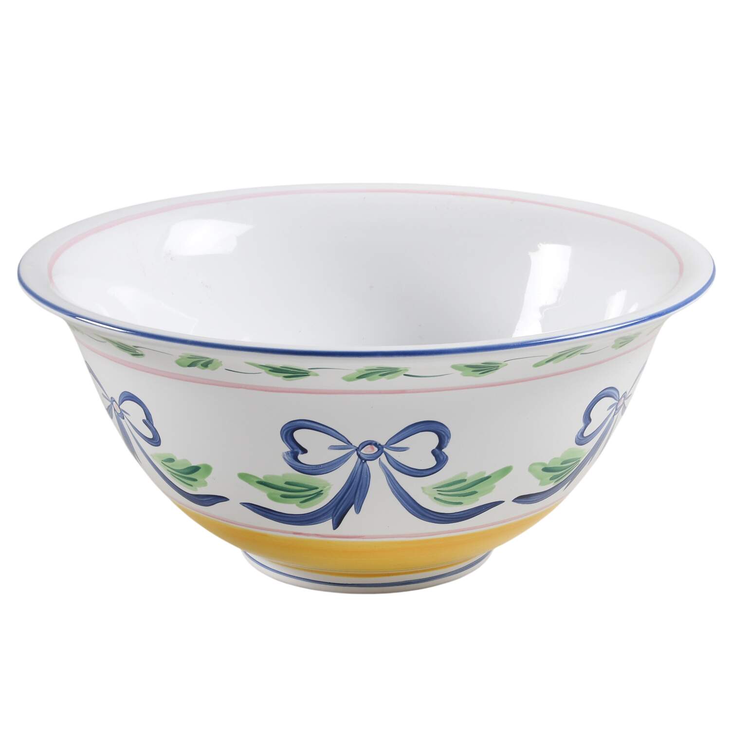 Bow 9" Salad Serving Bowl by Herend Village-1