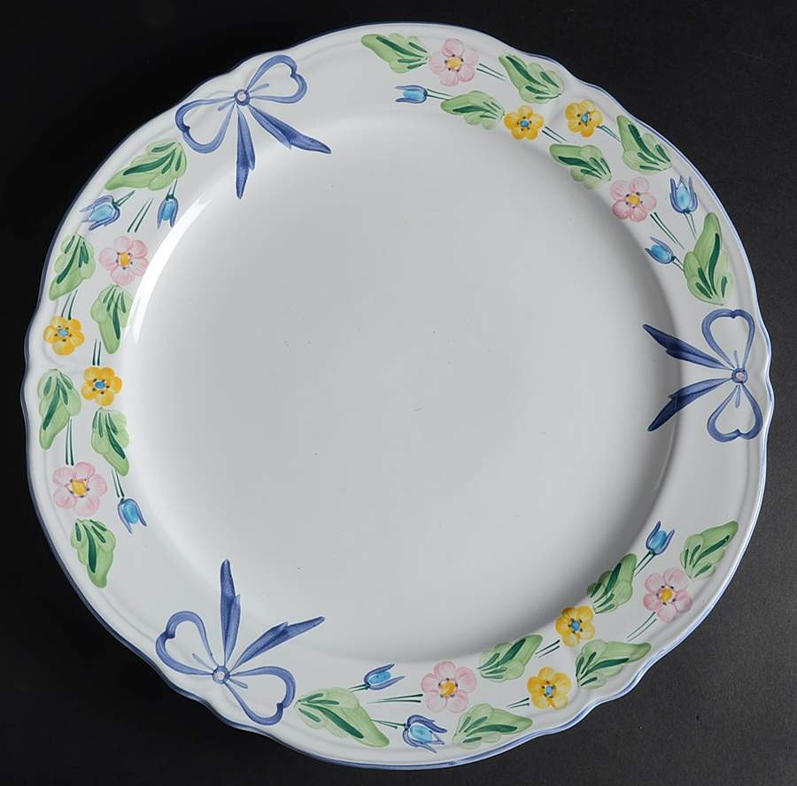 Bow 12" Chop Plate (Round Platter) by Herend Village-1