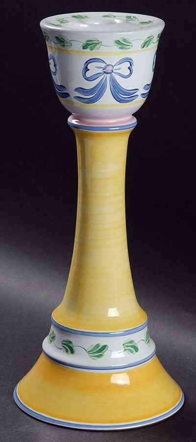 Bow 10" Candlestick by Herend Village-1