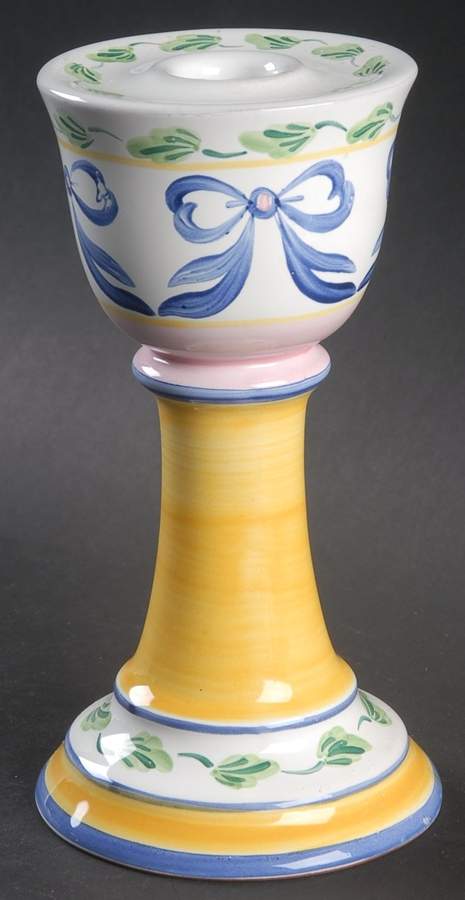 Bow 7" Candlestick by Herend Village-1
