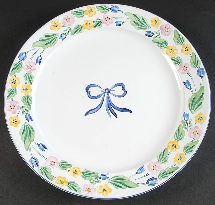 Bow 12" Chop Plate (Round Platter) by Herend Village-1