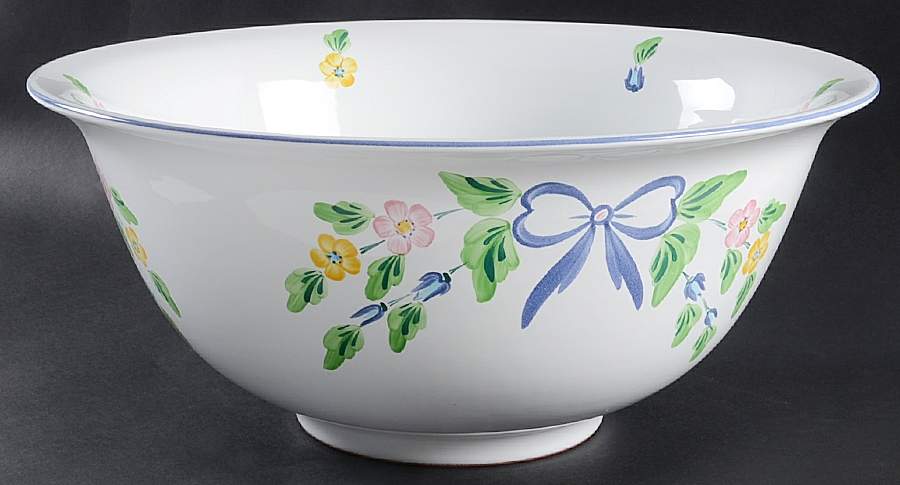 Bow 13" Nesting Bowl by Herend Village-1