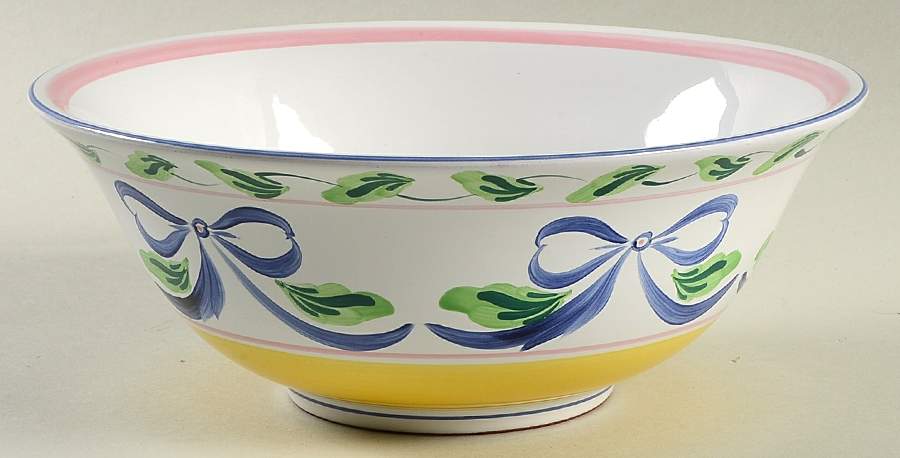 Bow 8" Nesting Bowl by Herend Village-1